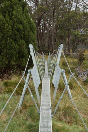 You call this a suspension bridge?? Pah!!