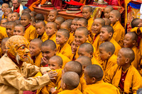 Young monks, Mustang, Nepal