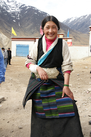 Tibetan dress