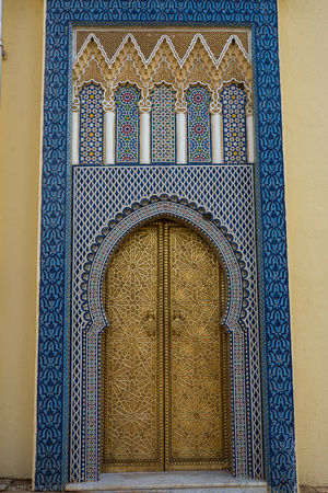 At the Royal Palace, Fez