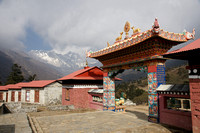 Sagarmāthā (Mt Everest) from Tengboche Monastery