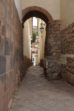 The streets of Cuzco